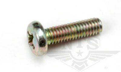 Skruv till lock, Bingförgasare. M4x16mm. Säljs styckvis.