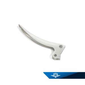 Handtagsarm vänster, pressad aluminium utan kula. För 2-växlade växelhandtag.