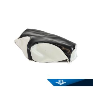 Sadelklädsel späckhuggare stor, svart/vit.