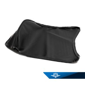 Sadelklädsel, Honda MT50. Svart med kederlist.