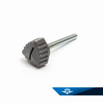 Kåpskruv Puch Maxi. M5x47mm, grå.