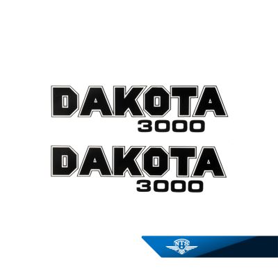 Dekaler till sidokåpor, Puch Dakota 3000. Säljs parvis.