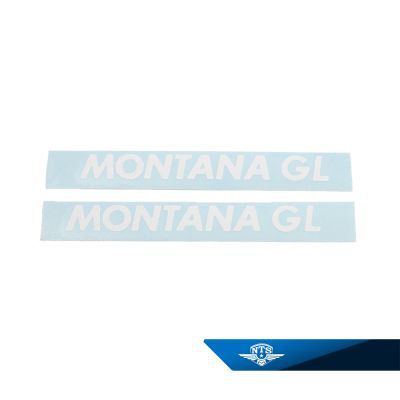 Sidokåpsdekaler, Puch Montana GL. Säljs parvis.