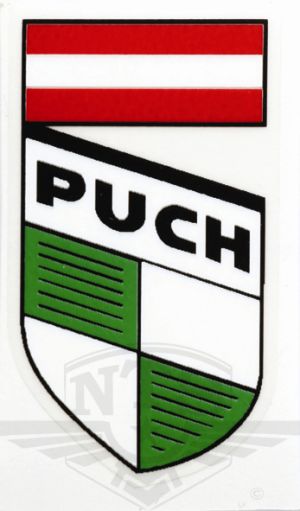Dekal Puch, till div modeller, säljs styckvis.