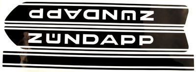 Tankdekaler Zundapp KS50, 529/530, 1976-78. Säljs parvis.