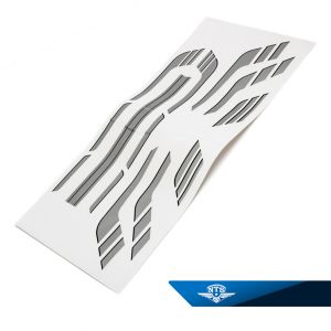 Stripesats Zundapp KS50/529. Grå/svart.