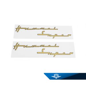 Bakskärmsdekalsats, DKW Hummel Super.