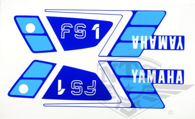 Dekalsats Yamaha FS1 1989-, säljs i sats.