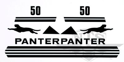 Dekalsats DBS Panter, säljs i sats.