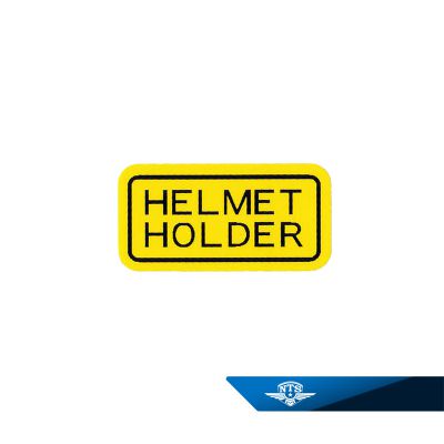 Dekal “Helmet Holder” Honda MB50 & MT50.