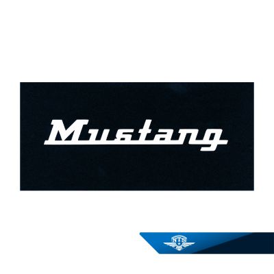 Schablon Mustang. Till dyna/sadelklädsel.