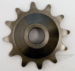 Framdrev Zundapp 2 & 3-växlad. 12 kugg, små splines.