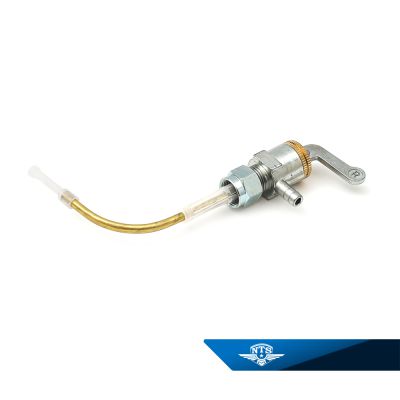 Bensinkran Puch Maxi & Piaggio Ciao. M12x1, uppböjd.