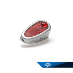 Baklyse universal. Fungerar bra att ersätta baklampan på äldre mopeder med.