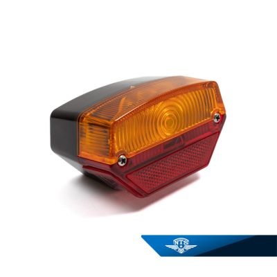 Baklykta kompl. Röd/Orange Ulo-253 Universal