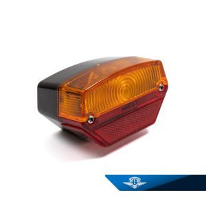 Baklykta kompl. Röd/Orange Ulo-253 Universal