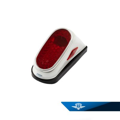 Baklyse Monark & Crescent, vit.