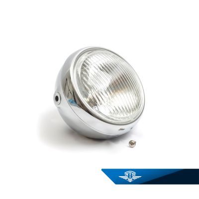 Framlykta Yamaha FS1 & Chappy. Solifer SM77, kromat lamphus.