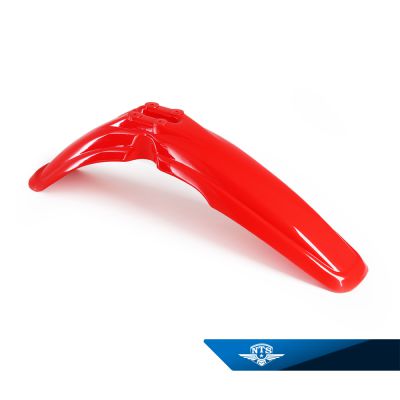 Framskärm Yamaha DT50MX, röd.