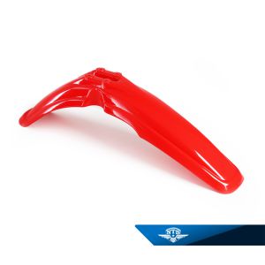 Framskärm Yamaha DT50MX, röd.