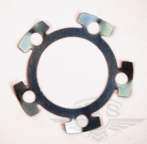 Säkringsplåt / låsbleck, bakdrev Puch.