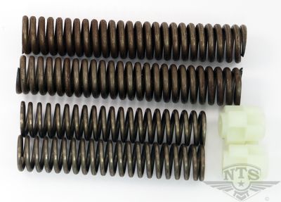 Framgaffelfjädersats Kreidler, till nyare modeller med gummibälg.