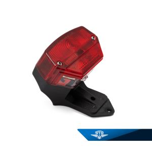 .Baklykta kompl. Röd/Röd NTS-248 för Puch/Kreidler m.fl.