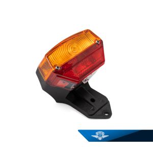 Baklykta, Komplett Röd/Orange NTS- 248 för Puch/Kreidler/Zündapp m.fl.