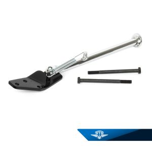 Sidostöd Kreidler Florett, svart med två bultar. 1967-.