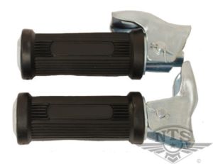 Fotstöd, rund universal, perfekt för passagerare. Säljs parvis.