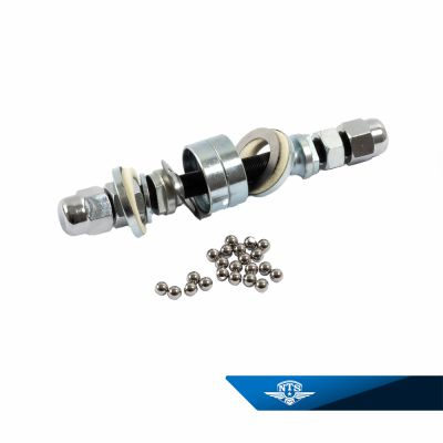 Reparationssats framnav, Nymans fullnav 90mm. Axel M12x155mm.