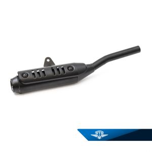 Ljuddämpare Yamaha DT50MX, med brännskydd.