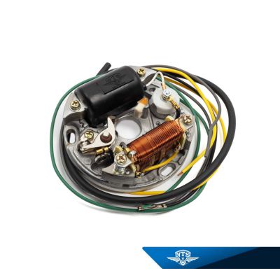 Tändplatta 6 volt, 15/5-3 watt. För Bosch tändsystem.