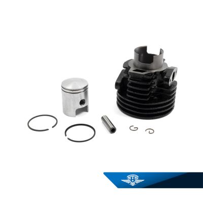 Cylinder Puch 60cc, fläktkyld med 40mm kolv, 10mm kolvbult.