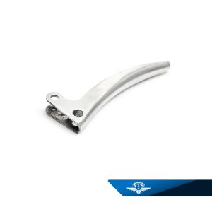 Handtagsarm vänster, pressad aluminium utan kula.