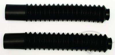 Gummibälg till Honda MT50 & Yamaha DT50. Till höjda mopeder. Säljs parvis, svarta.