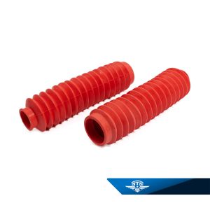 Gummibälg Yamaha DT50MX, röd. Säljs parvis.