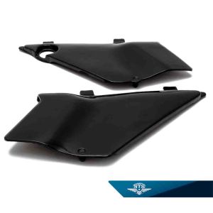 Sidokåpor Honda MT50, svarta.