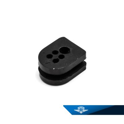 Gummigenomföring Puch, 1+4 kablar.