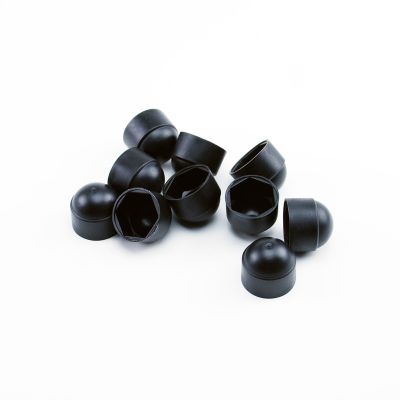 Mutterskydd för M12, plast, 10-pack. Satt original på Honda hjulaxel.
