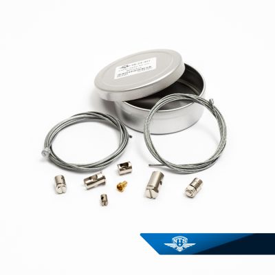 Reparationskit till wire, levereras i plåtburk.