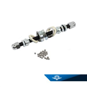 Reparationssats baknav. Grimeca 105mm nav. Axel M12x195mm.