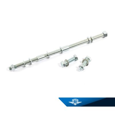 Monteringssats stötdämpare, Puch Florida. Längd 214mm.