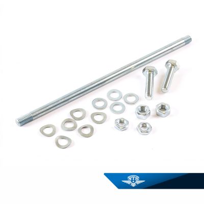 Monteringssats stötdämpare, Puch Alabama bak. Längd 202mm.