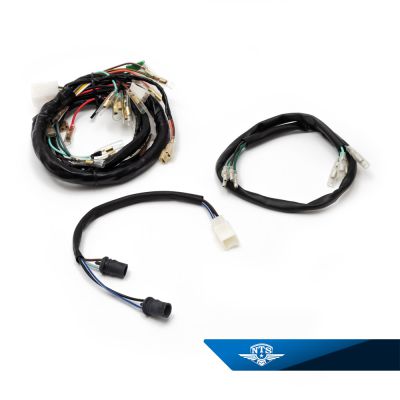 Kabelstam Yamaha FS1, 1980-. Komplett med elschema.