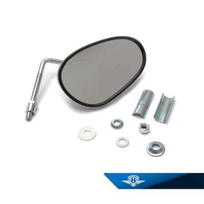 Backspegel styrända, vänster sida, monteras invändigt i styret.