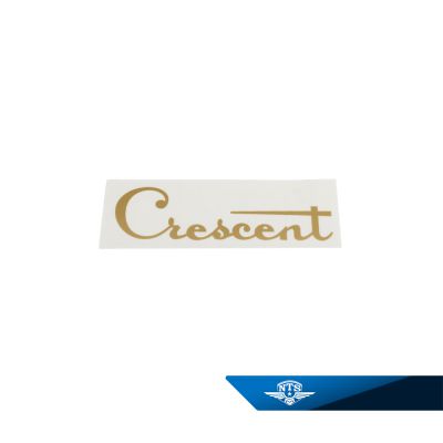 Tank & kåpdekal Crescent. Sitter på vissa mopeder från 1959.