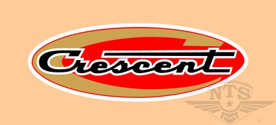Tankdekal, Crescent 1963-65. Säljs styckvis.