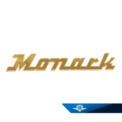 Emblem Monark, guld. Säljs styckvis.