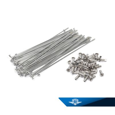 Ekersats 2,6x163mm, kromad. Till 15 tums fälgbana på Monark 1731/1741 samt MCB 1193.